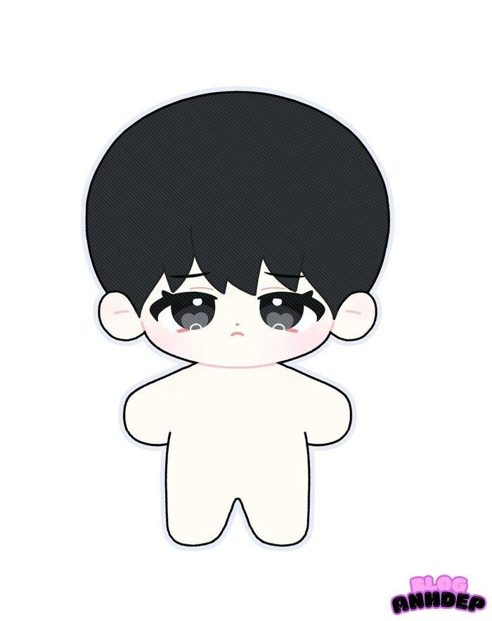 búp bê chibi đáng yêu