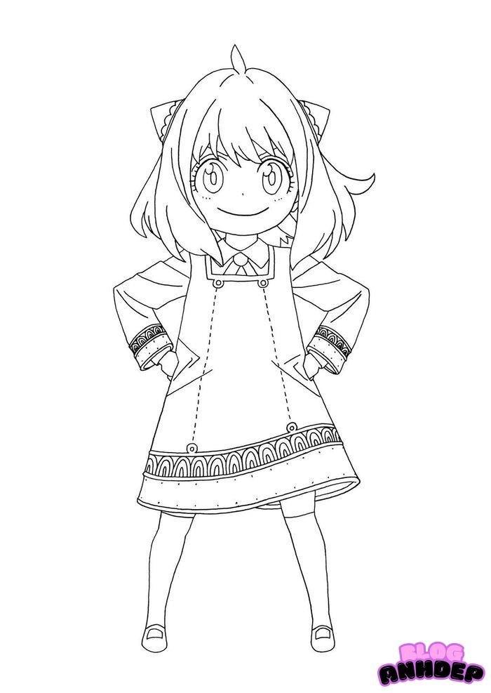 búp bê giấy chibi 3d