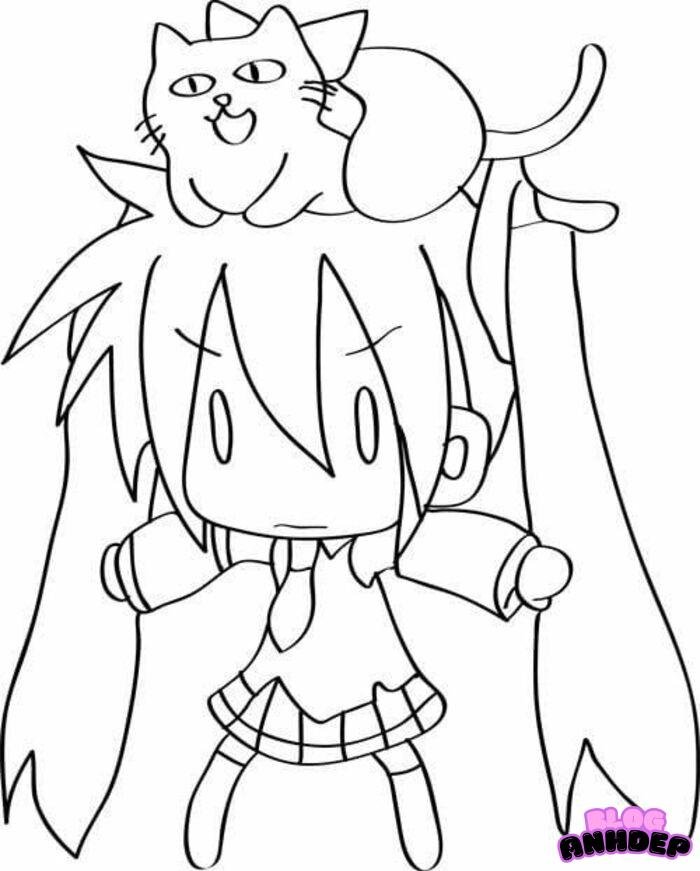 búp bê giấy chibi 5k full