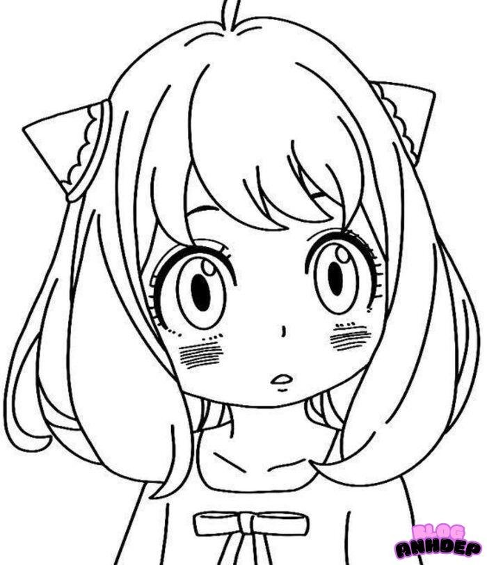 búp bê giấy chibi