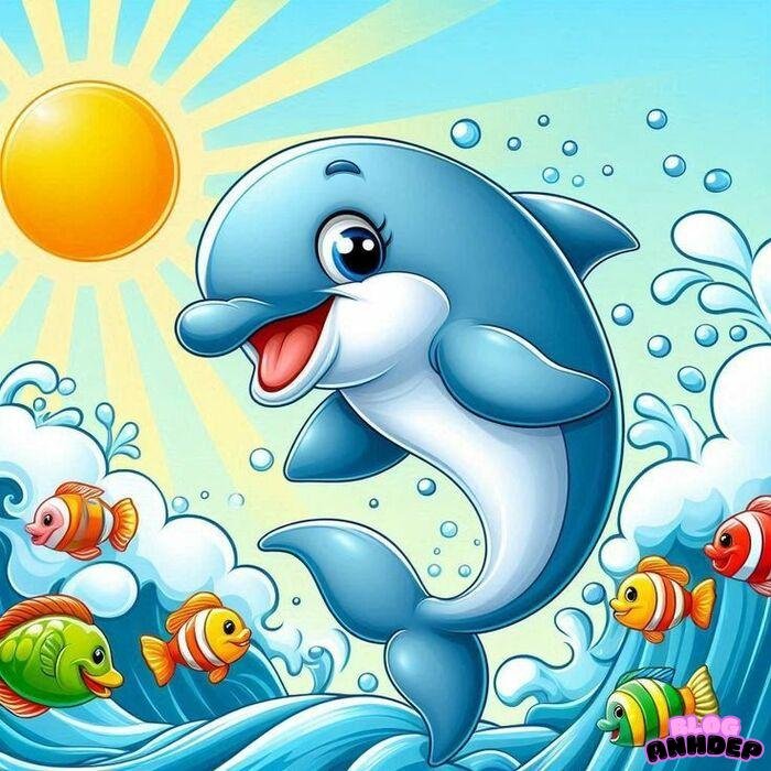 cá heo chibi 3k full