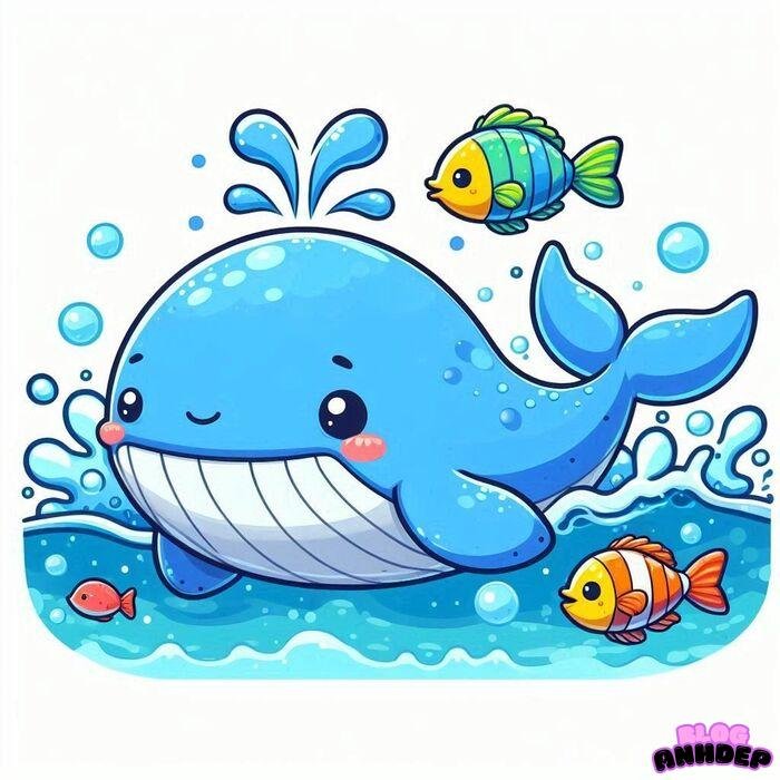 cá heo chibi 5k full