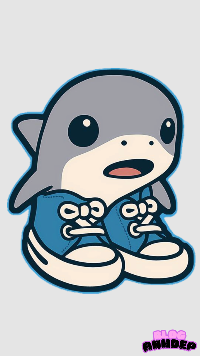 cá mập chibi đẹp 5d