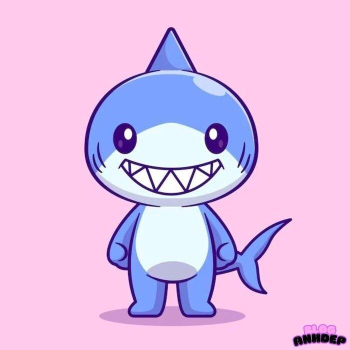cá mập chibi full