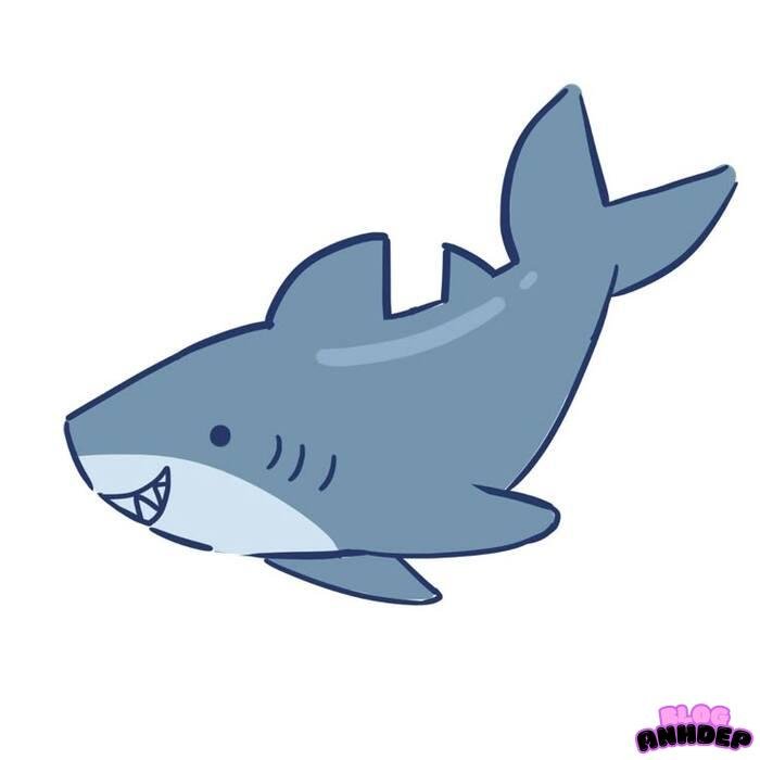 cá mập chibi