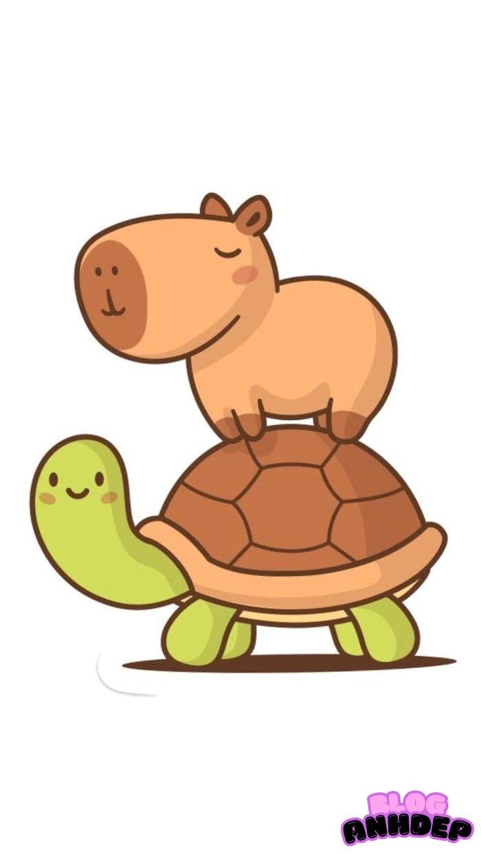 capybara chibi 4k full