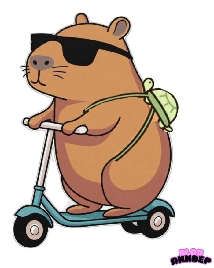 capybara chibi full 3k