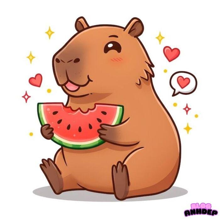 capybara chibi full