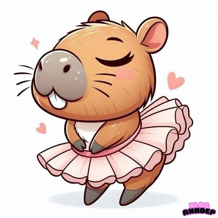 capybara chibi hd