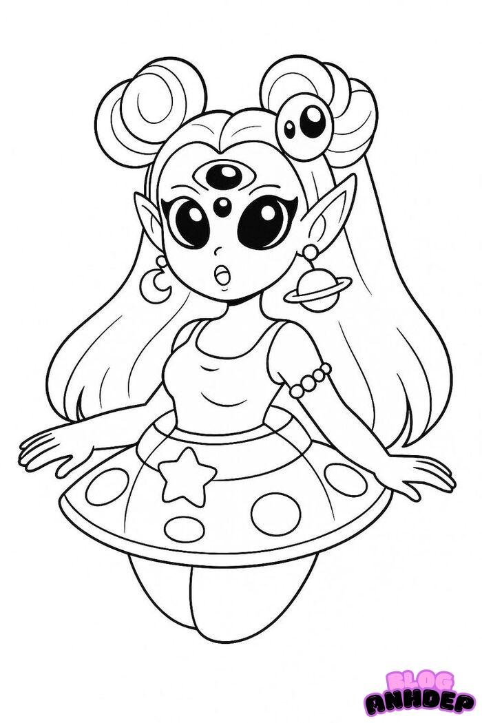 chibi bé gái 3d full