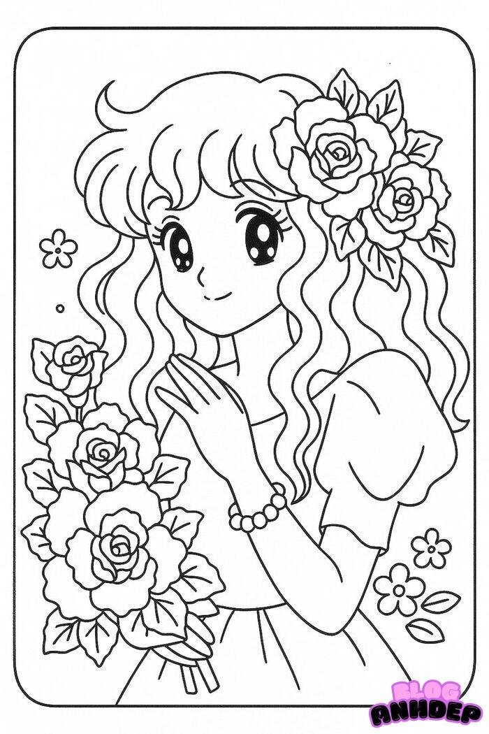 chibi bé gái đẹp 5k full