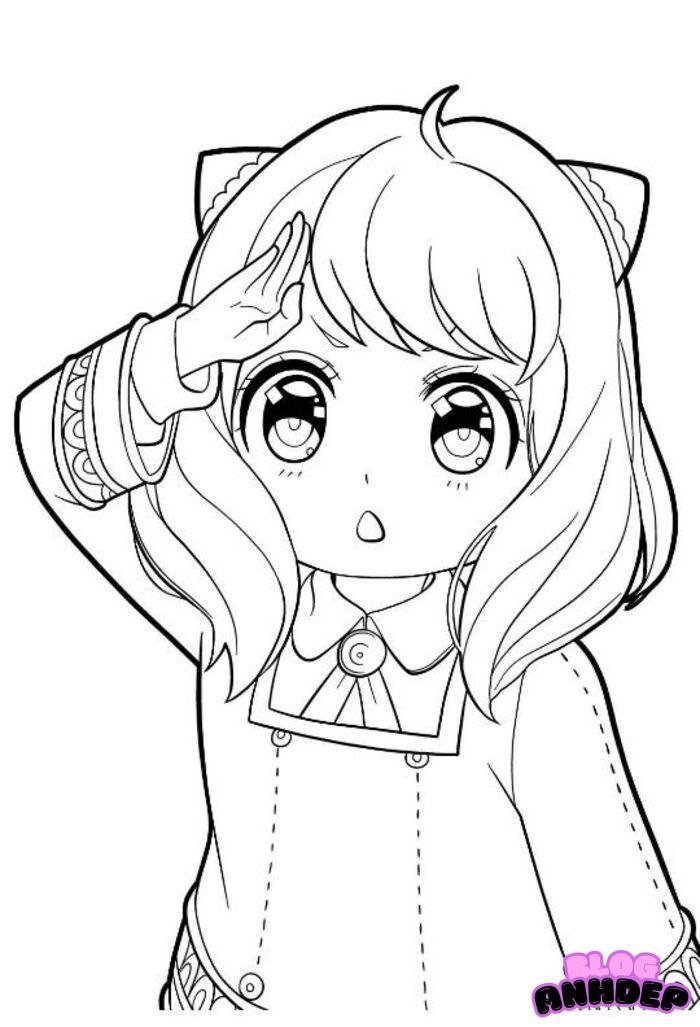 chibi bé gái đẹp 5k