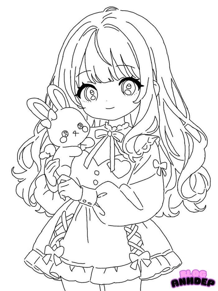 chibi bé gái đẹp