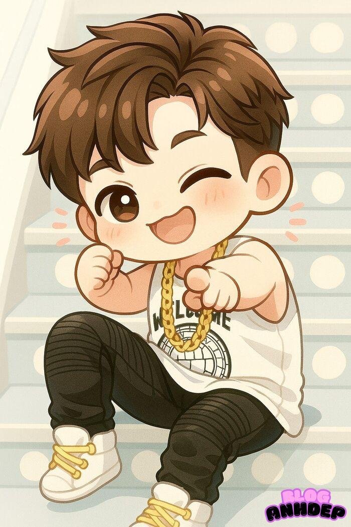 chibi bé trai đẹp 3k