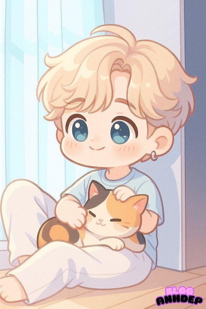 chibi bé trai đẹp 4d