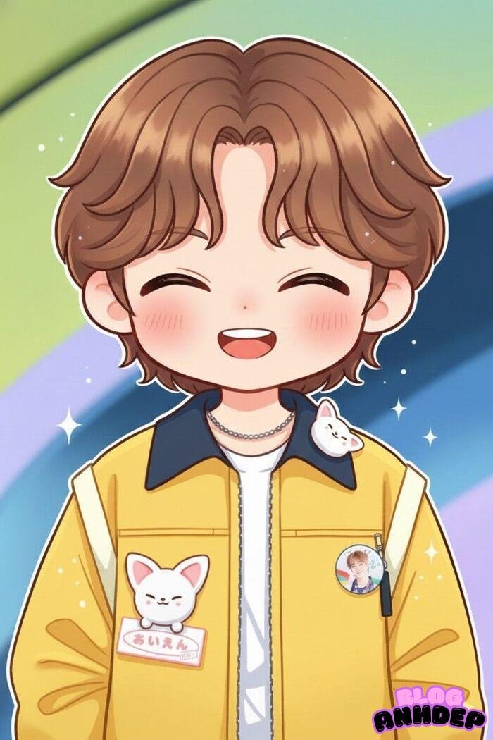 chibi bé trai đẹp 4k