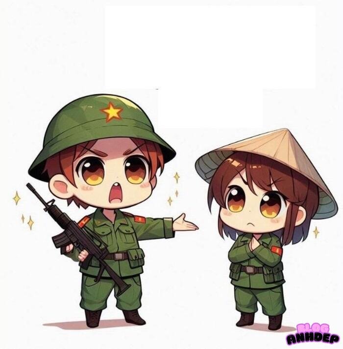 chibi bộ đội việt nam 4d full