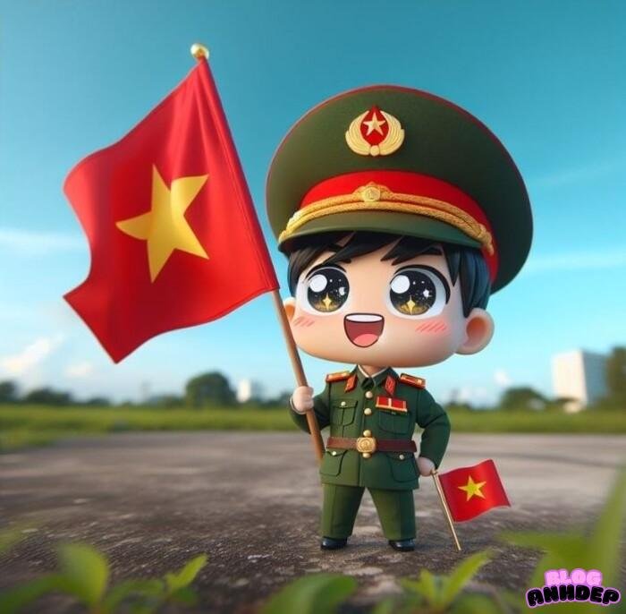 chibi bộ đội việt nam 4k full