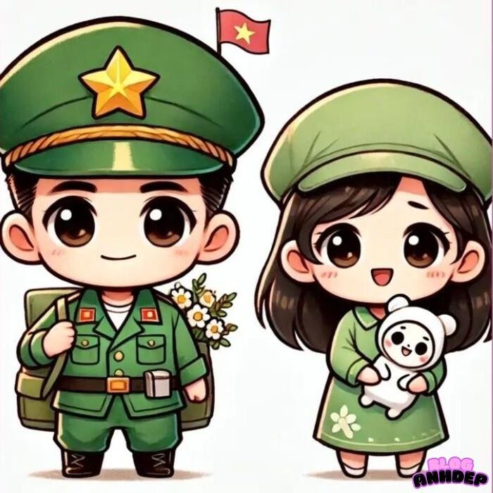 chibi bộ đội việt nam 4k