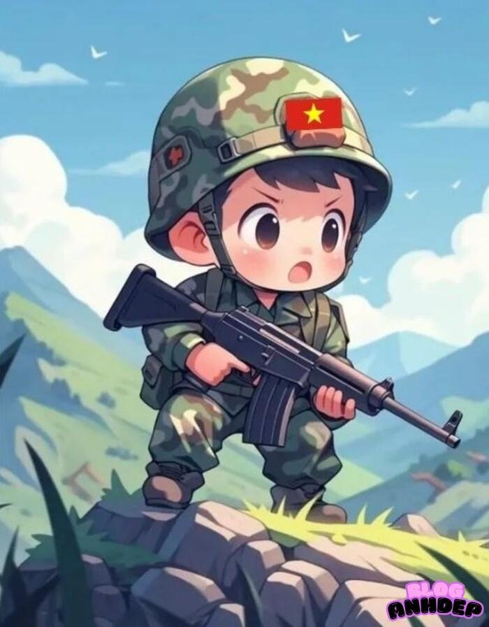 chibi bộ đội việt nam 4s