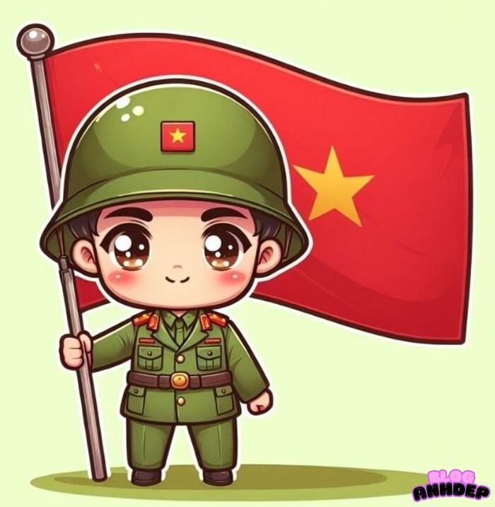 chibi bộ đội việt nam 5k full