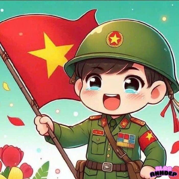 chibi bộ đội việt nam hd