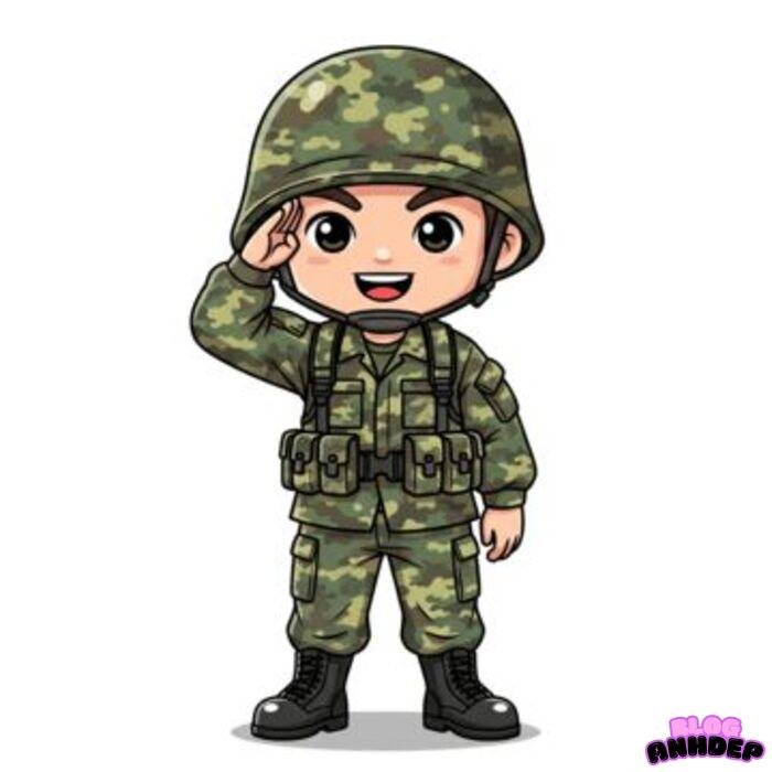 chibi bộ đội việt nam