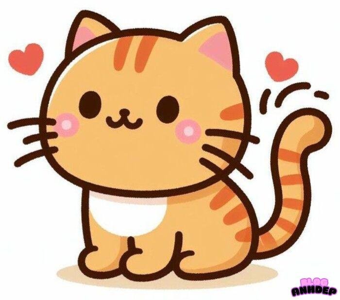 chibi cat đẹp cute