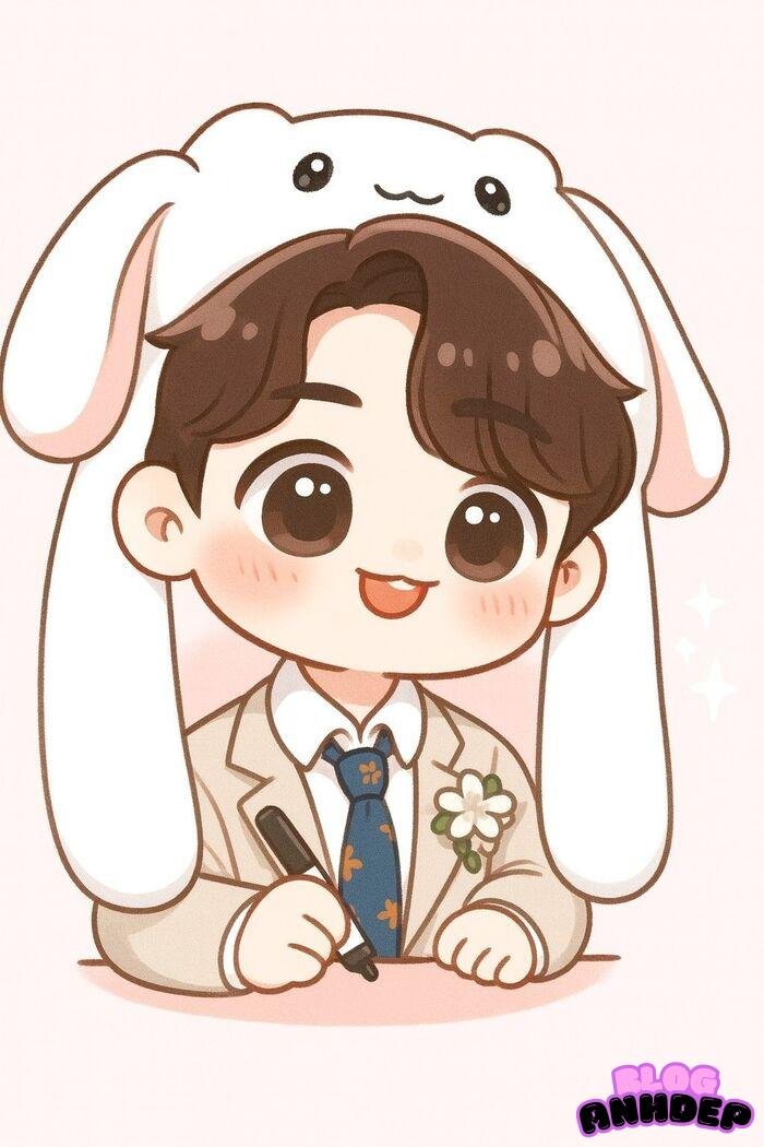 chibi dễ vẽ nhất boy dễ thương