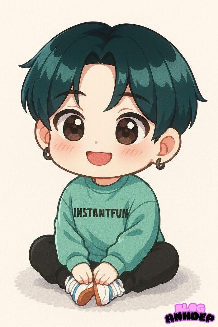 chibi dễ vẽ nhất boy siêu đáng yêu