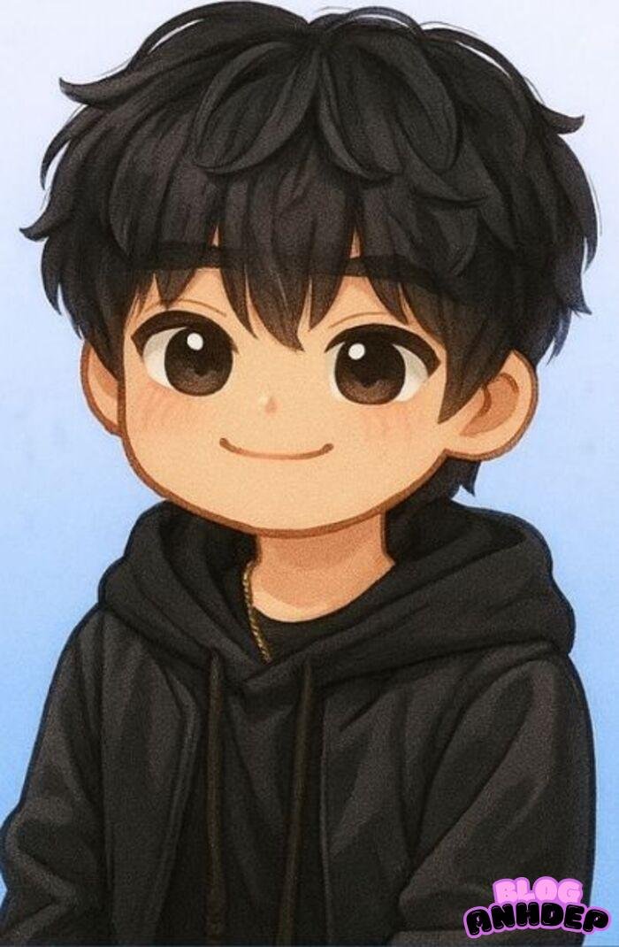 chibi dễ vẽ nhất boy siêu ngầu