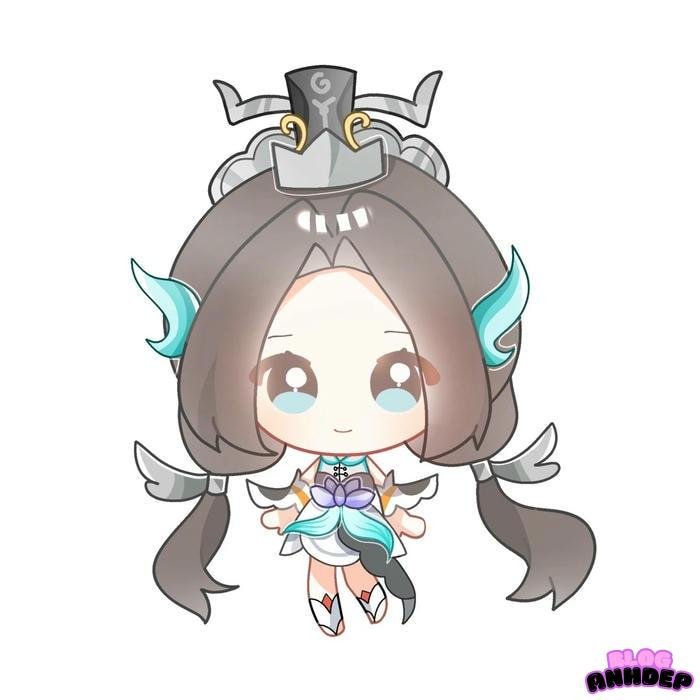 chibi đi hoạt hình