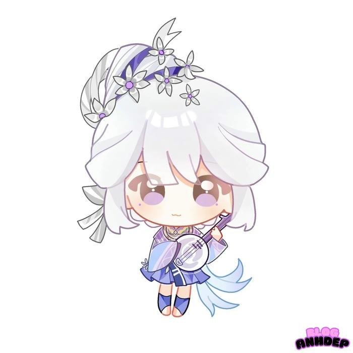 chibi đi tắm