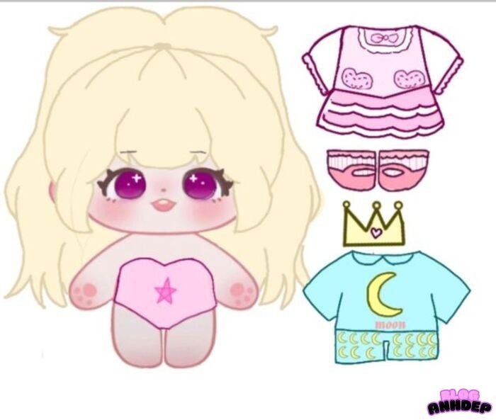 chibi doll đẹp xinh