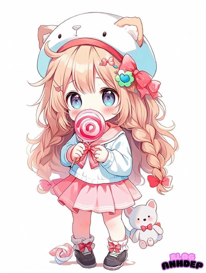 chibi girl cho các bạn