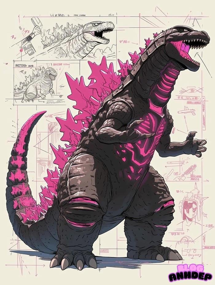 chibi godzilla full hd