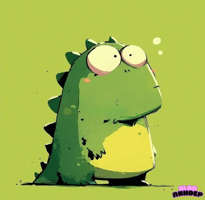 chibi godzilla ngố quá