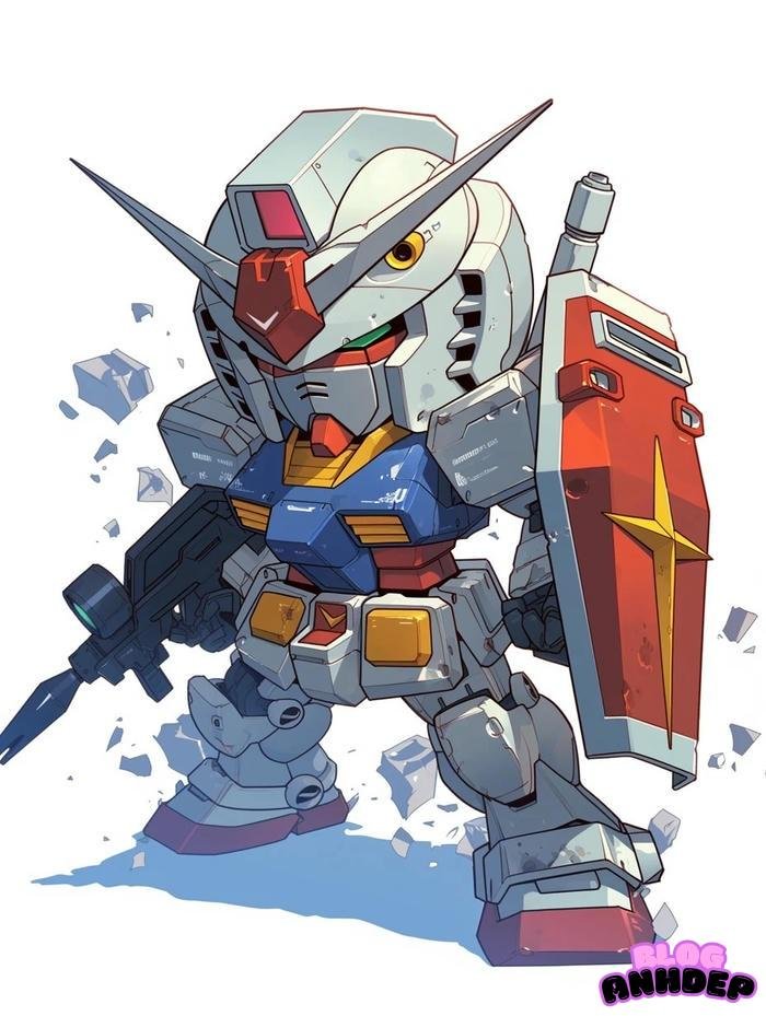 chibi gundam bằng bằng