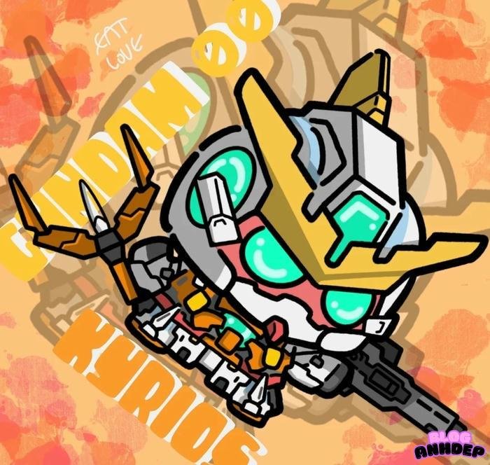 chibi gundam đụt đạn