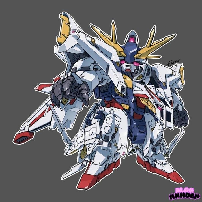 chibi gundam model kit
