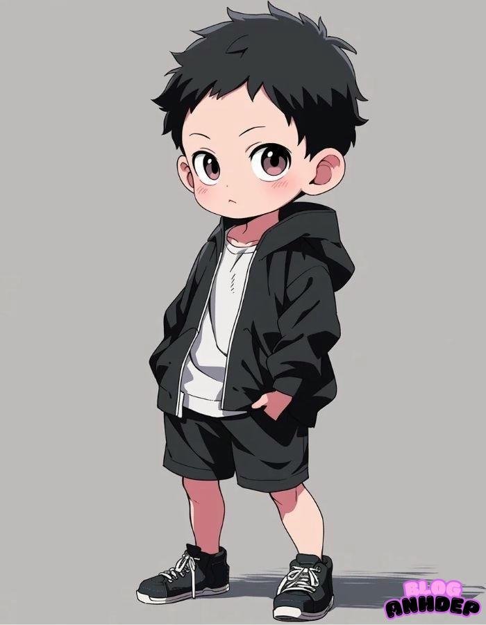 chibi học sinh ngầu