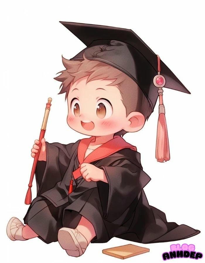 chibi học sinh tròng