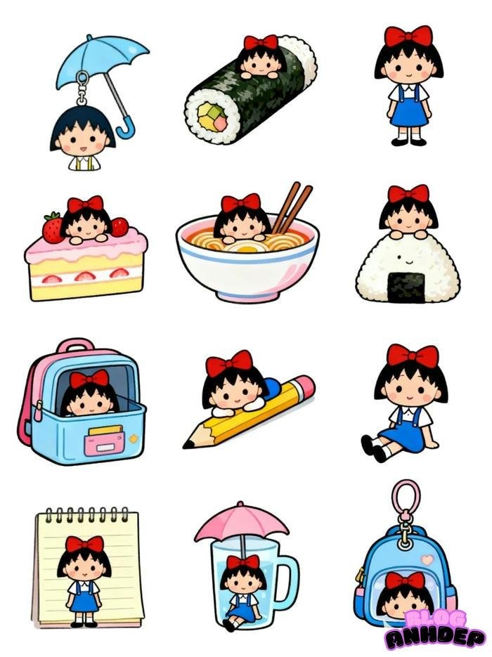 chibi maruko chan mini