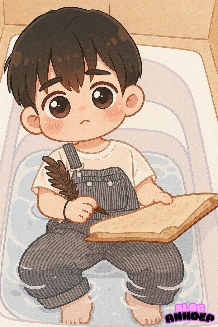 chibi nam đáng thuong