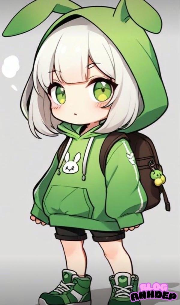 chibi nữ ngầu