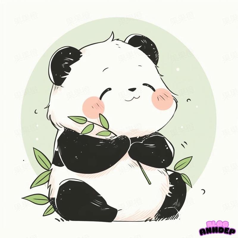chibi panda mập