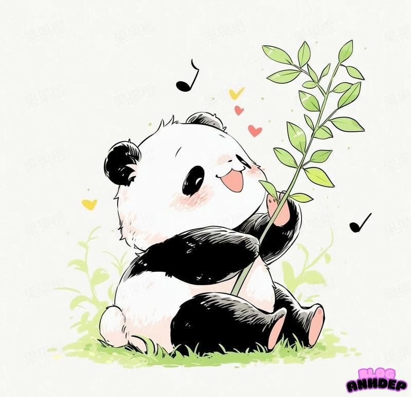 chibi panda mới