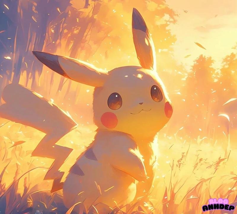 chibi pikachu hoạt hình