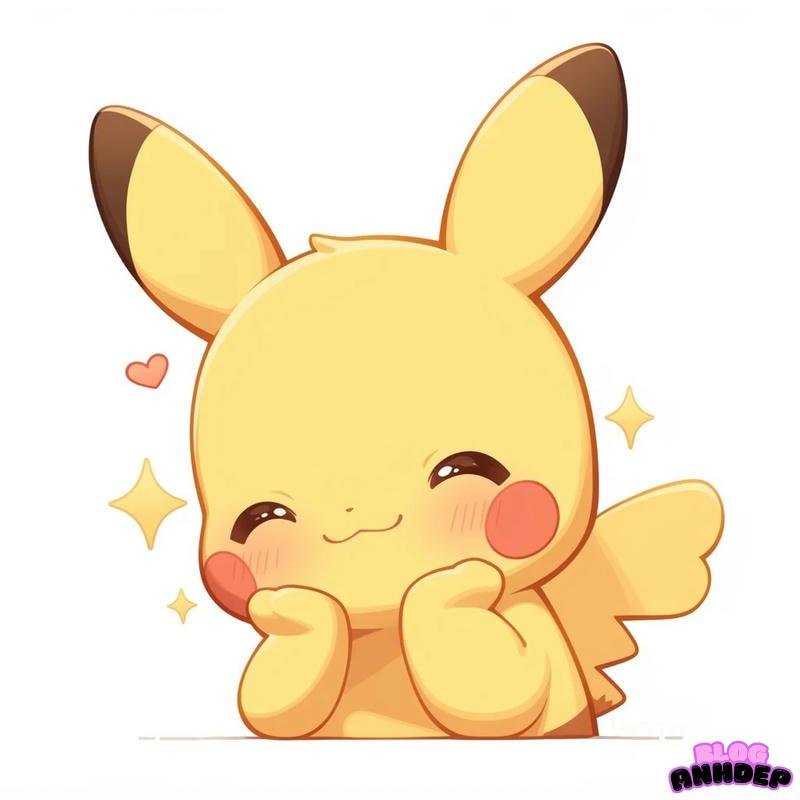 chibi pikachu lạnh