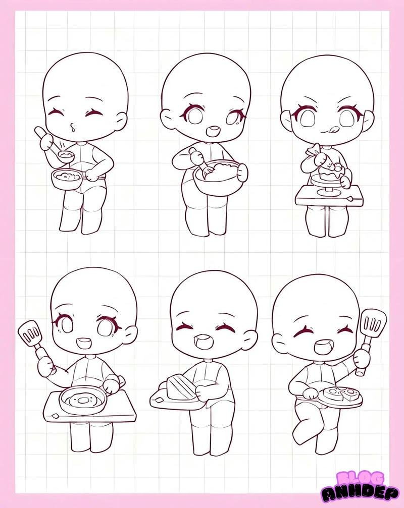 chibi poses trên gg